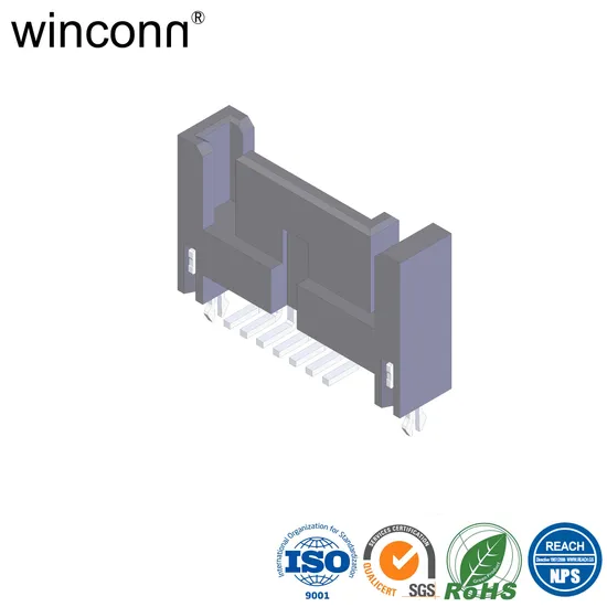 SATA 7p Plug Vertical SMT Type Connector