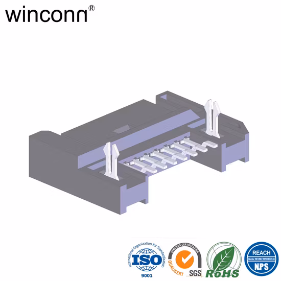 SATA 7p Plug Right Angle SMT Type Connector SATA 7p Socket