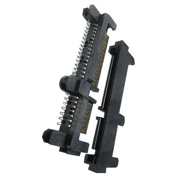 Conector tipo SMT vertical recto macho SATA 7+ 15p