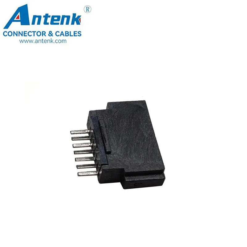 Conector recto SATA hembra 7p para placa PCB
